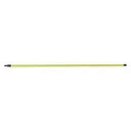 TOUGH GUY Threaded Color Coded Handle Fiberglass 60 inch Yellow, 1VAJ1-42