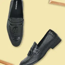 Imperio by Regal Men's Black Formal Moccasins-image-65