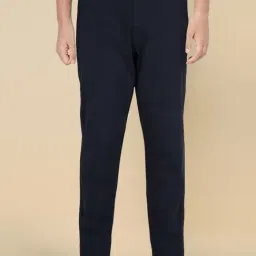 Allen Solly Junior Black Cotton Slim Fit Pants-picture-46