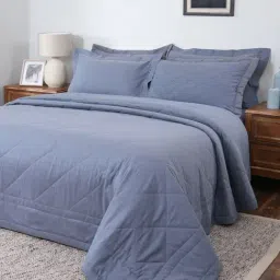 Maspar Blue Cotton Double Quilt-image-65