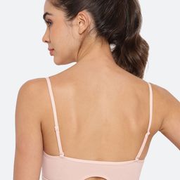 Enamor Solid Half Coverage Non-Wired Non Padded Bra image 3