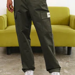 Bonkers Corner Men Straight-Fit Mid-Rise Crago Trousers-image-17