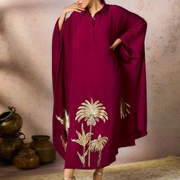 Masaba Floral Print A-Line Dress-image-6