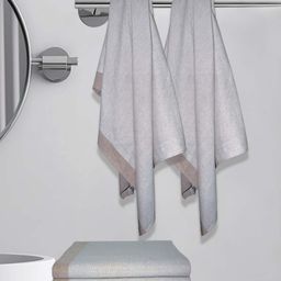 Athom Living 6-Pcs Grey 210 GSM Bath Towel-image-70