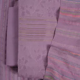 SHINGORA Floral Woven Design Pure Cotton Unstitched Dress Material-image-90