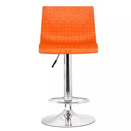 Da URBAN Orange Presho Adjustable Bar Stool-27