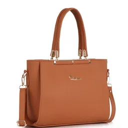 LADY QUINTON Women PU Structured Handheld Bag-10