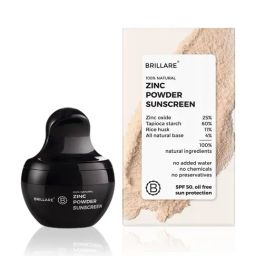 Brillare 100% Natural Zinc Powder Sunscreen - 4 gm-36