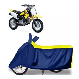 Auto Pearl Two Wheeler Cover for Suzuki DR-Z50 BS6 - Yellow, Blue-image-92