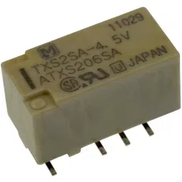 Panasonic RELAY, SIGNAL, DPDT, 30VDC, 1A, TXS2SA-4.5V-Z-47