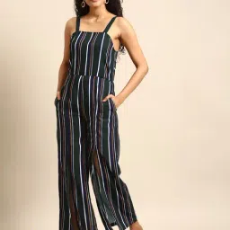 DODO & MOA Green Striped Jumpsuit-picture-13