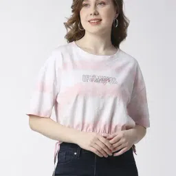 Pepe Jeans Pink Cotton Tie & Dye T-Shirt-picture-16