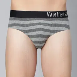 Van Heusen Regular Fit Colour Fresh Ultra Soft Striped Briefs - CYS-09-picture-15