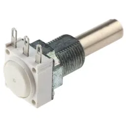 Vishay Panel Mount Rotary Potentiometer 1 W Power 5 kΩ Solder Lug Terminal, P11S1V0FLSY00502KL (Pack of 60 Pcs) image 2