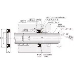 NOK φ140x155 mm IUH Type Nitrile Rubber Packing Road Seal, IUH 140 155 9-picture-18
