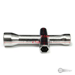3DINNOVATIONS 3D Printer Nozzle Opener Changer Mini M2 M2.5 M3 M4 Screw Nut Hexagonal Cross Wrench Sleeve Maintenance Tool 4 Size Cross Sleeve Wrench image 4