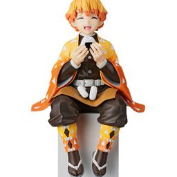 Zenitsu Demon Slayer Sitting Action Figure Limited Edition for Car Dashboard Decoration Cake Office Desk  Study Table Height 14 cm-26