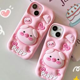 CASE CREATION Cartoon Characters Printed iPhone 16 Pro Bumper Case Mobile Accessories-22