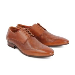 GABICCI Men Textured Leather Lace Up Dapper 2.0 Formal Derbys-picture-15