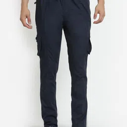SAPPER Men Relaxed Cargos Trousers-image-52