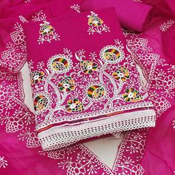DIVASTRI Embroidered Unstitched Dress Material-image-94