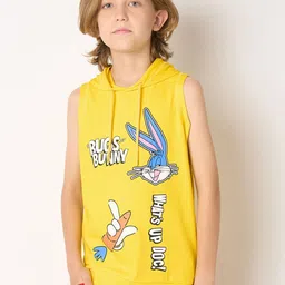 Jack & Jones Junior Boys Printed Hooded Applique T-shirt-image-71