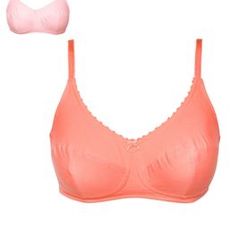 Jockey Pack of 2 Non-Wired Non Padded T-shirt Bras-image-70
