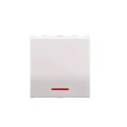 Anchor Roma Urban 2 Module 32 A 1 Way Power Switch with Indicator White 66332-15