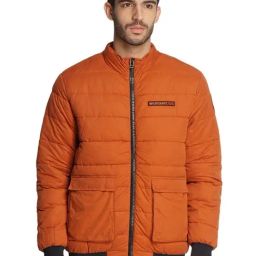 Wildcraft Rust Regular Fit Quilted Jacket-30