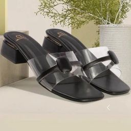 Carlton London Women's Black Casual Sandals-picture-31