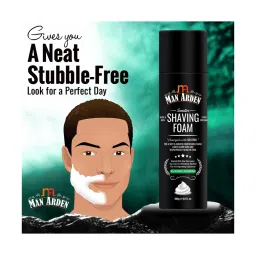 Man Arden Man Arden Shaving Foam For Sensitive Skin - 200 gm image 4