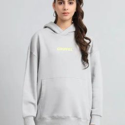 GRIFFEL Grey Printed Hoodie-picture-41
