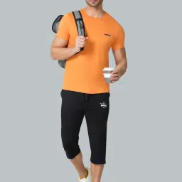 Van Heusen Regular Fit Drawstring Waist Functional Pockets Capri Shorts - Black image 5
