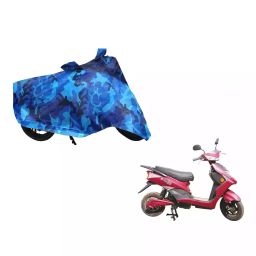 Auto Pearl Waterproof Two Wheeler Cover For Avon E Lite (Blue)-picture-5