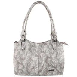 Walkway Black Synthetic Printed Shoulder Handbag-image-68