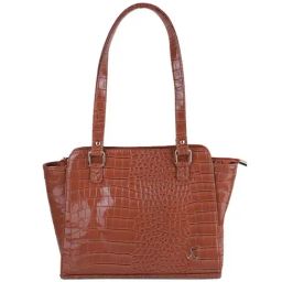 Mochi Tan Synthetic Textured Shoulder Handbag-image-26