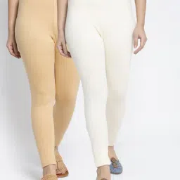 Gracit Multicolor Regular Fit Leggings-picture-44