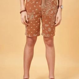 7 Alt by Pantaloons Sunburn Cotton Slim Fit Printed Shorts-picture-36