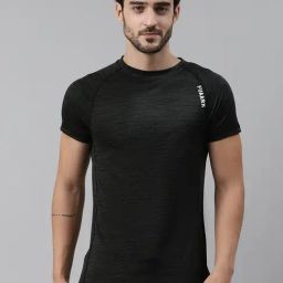 FUAARK Green Slim Fit Sports T-Shirt-picture-4