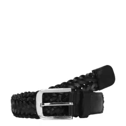 Aditi Wasan Black Leather Waist Belt for Men-image-56