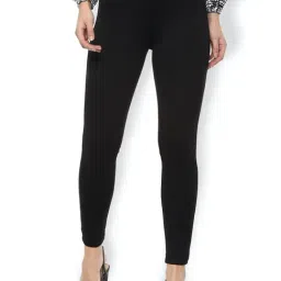 Van Heusen Black Mid Rise Pants-image-97