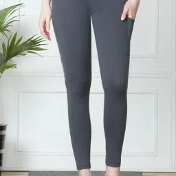 Van Heusen Grey Textured Tights-image-5