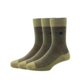 Allen Solly Beige Cotton Socks (Pack of 3)-image-52
