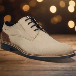 Bugatti Men Merlo Beige Derby Shoes-5