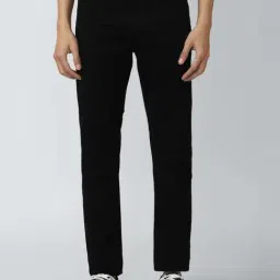 Peter England Jeans Black Slim Fit Jeans-picture-9