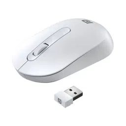 Portronics Toad 13 2.4 GHz Wireless Optical Mouse with USB Nano Receiver (White)-45