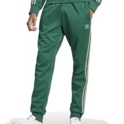 Adidas Originals Green Slim Fit Joggers-image-58