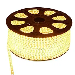 Mazda 100 mtr Warm White Rope Light Water Proof-15