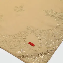 W Beige Sequins Pattern Dupatta image 4