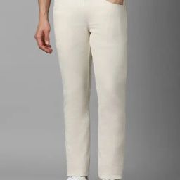 Louis Philippe Beige Slim Fit Jeans-picture-31